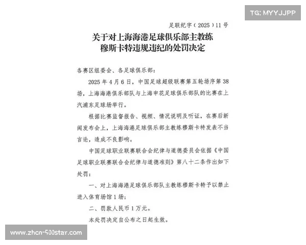 中足联强化赛事纪律，海港主帅因质疑裁判无缘最佳教练评选